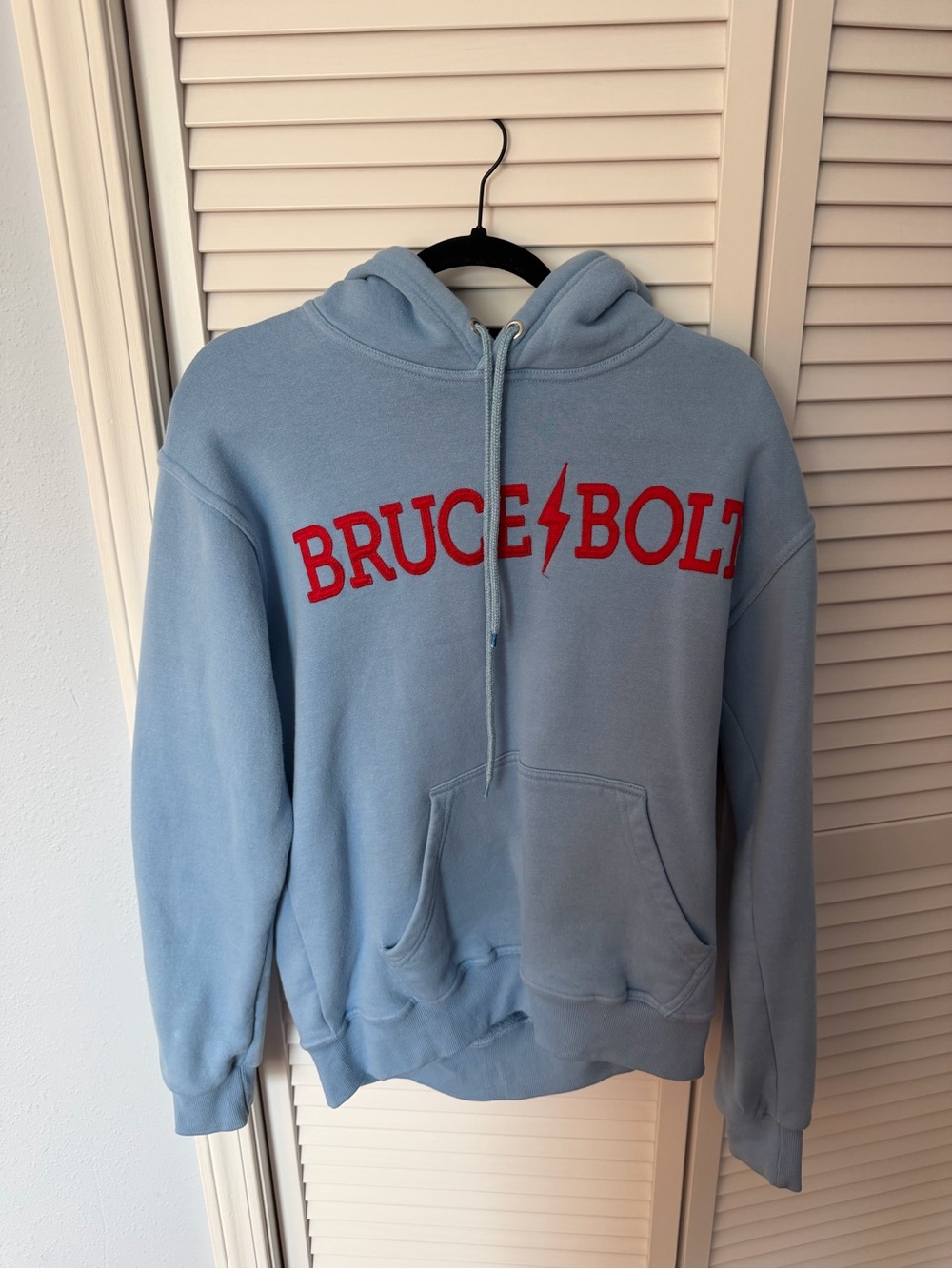 Bruce Bolt Light Blue Crewneck Sweatshirt